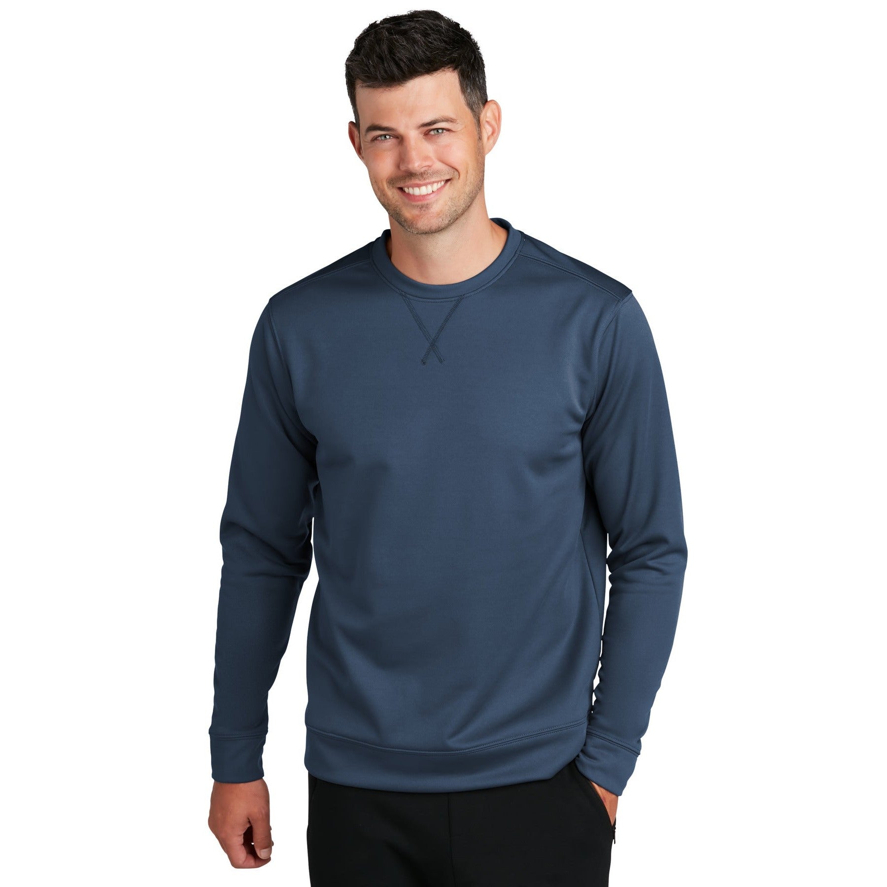 Port & Company-Port & Company®Performance Fleece Crewneck Sweatshirt. PC590-MedTech-2